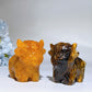 2.3" Crystal Cattle Carving Crystal Healing Bulk Wholesale