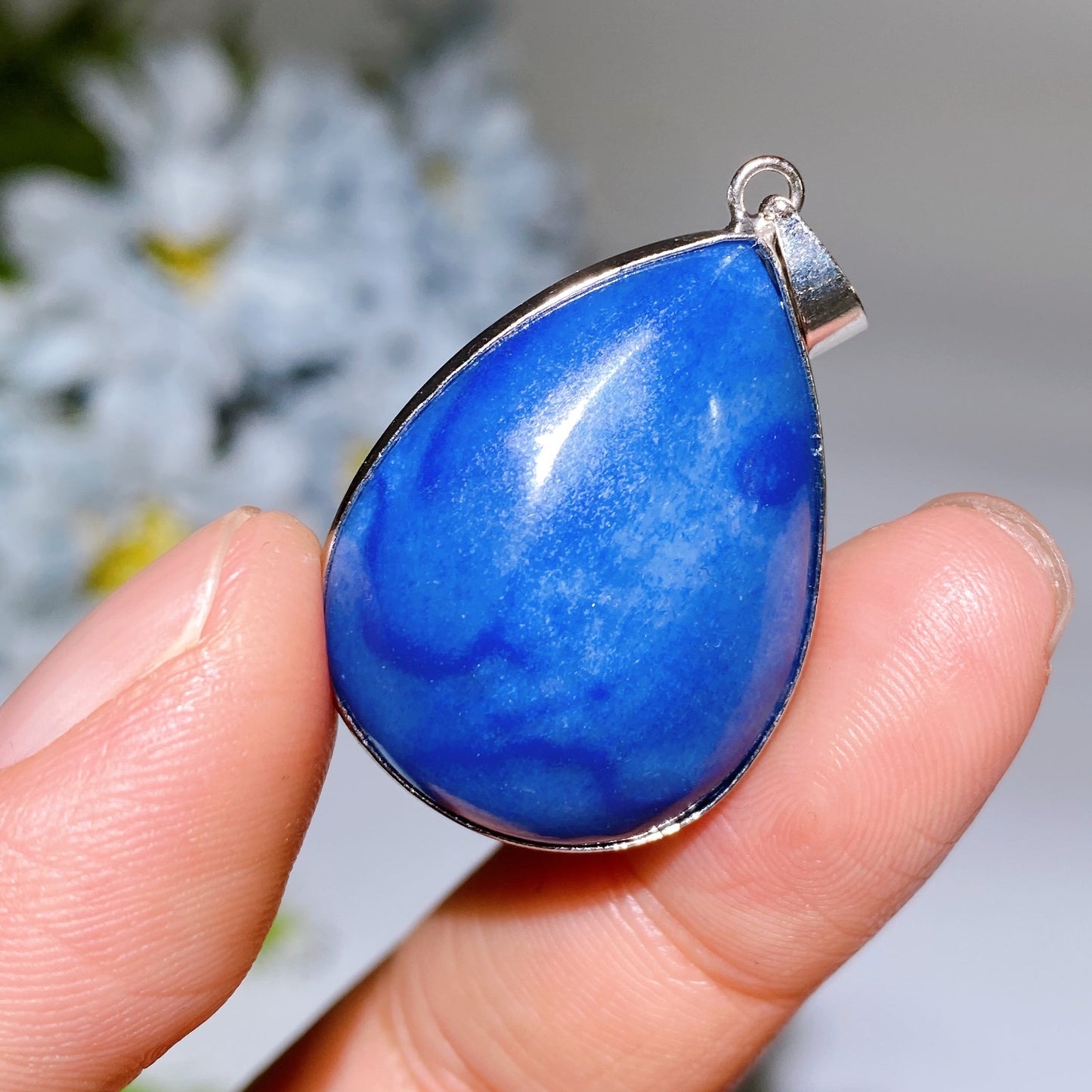 Blue Aventurine Water-drop Pendant Crystal Healing Bulk Wholesale