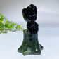 3.0" Crystal Groot on Serpentine Stump Carving Crystal Healing Bulk Wholesale