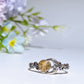 925 Silver Moon Citrine Ring Crystal Healing Bulk Wholesale