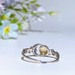 925 Silver Moon Citrine Ring Crystal Healing Bulk Wholesale
