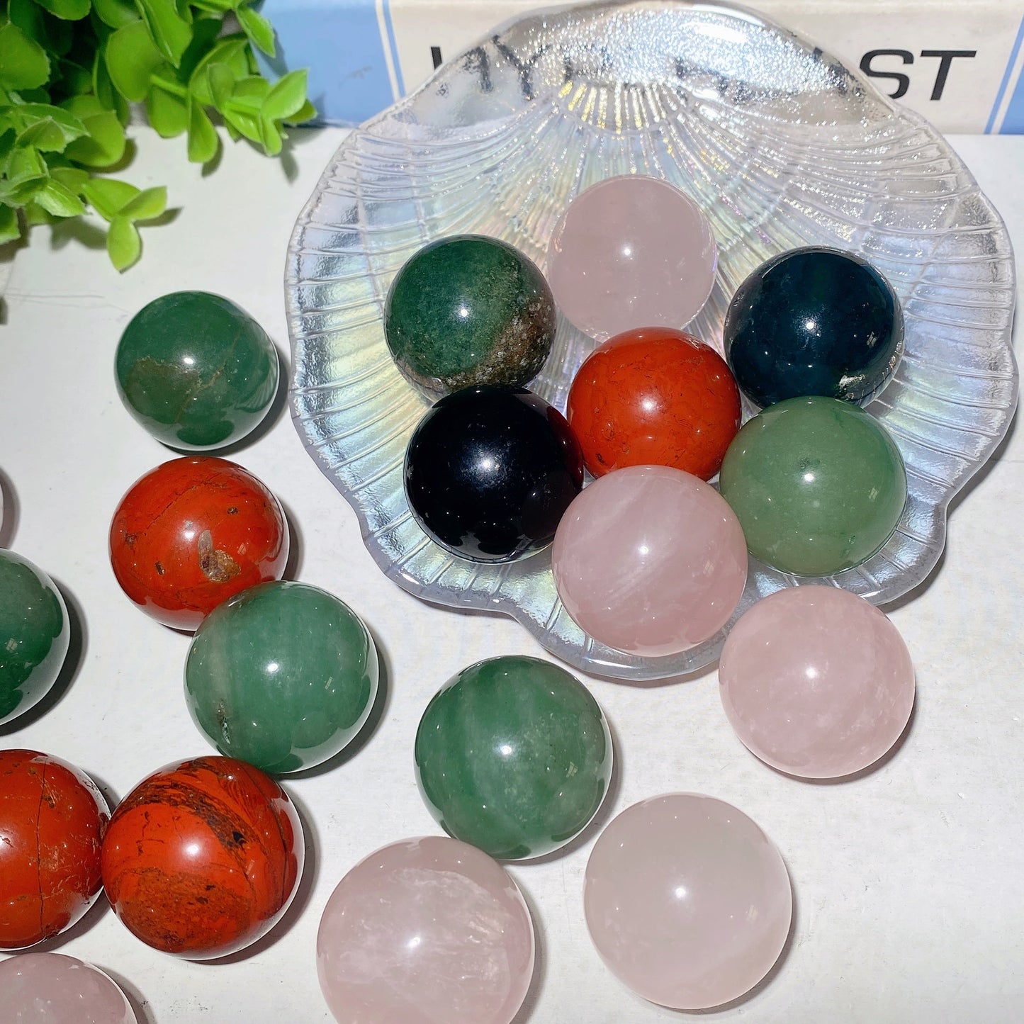 30mm Mixed Crystal Sphere Bag Bulk Wholesale