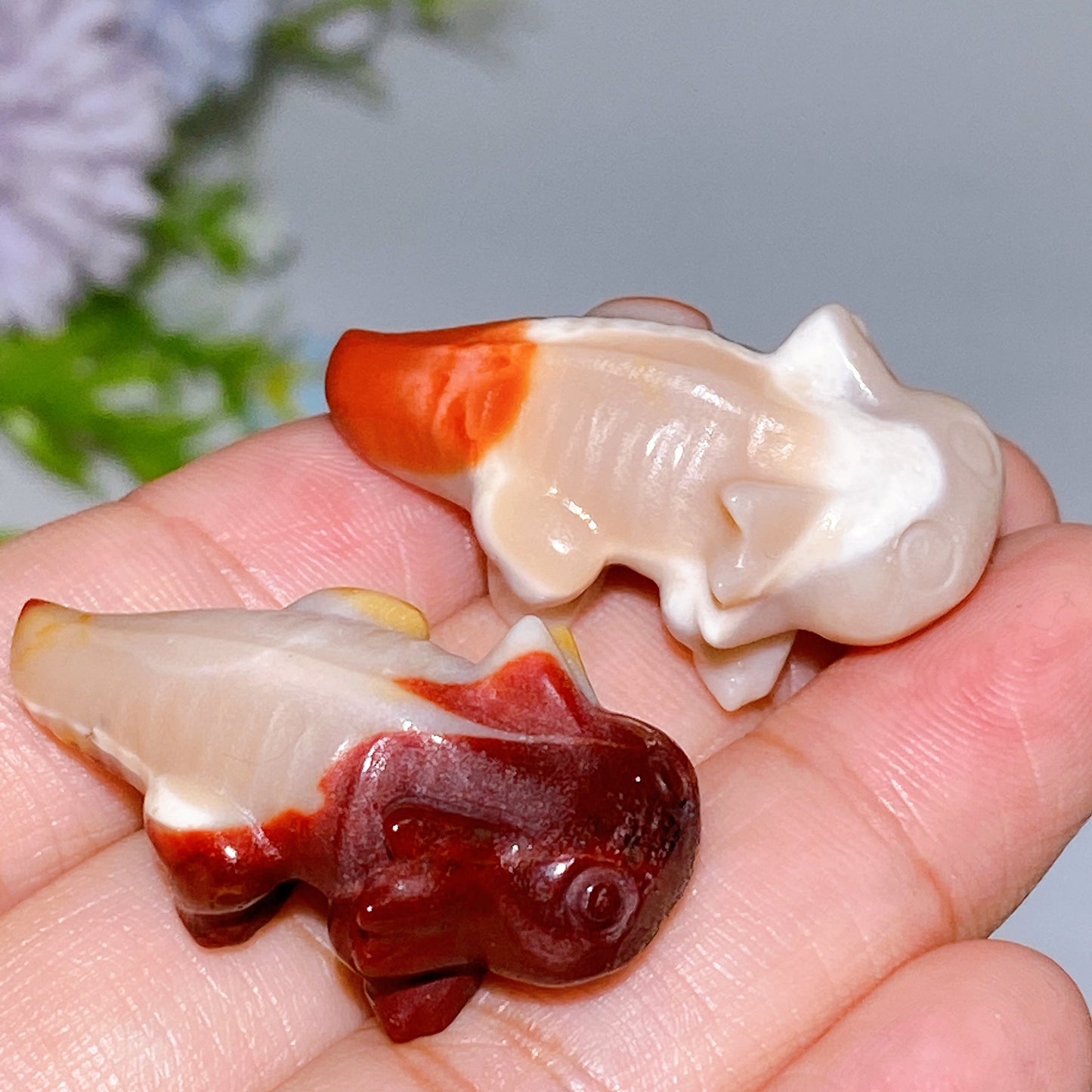 1.4" Mookite Salamander Carving Crystal Healing Bulk Wholesale