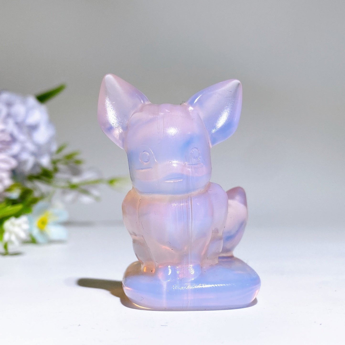 2.0" Crystal Eevee Carving Crystal Healing Bulk Wholesale