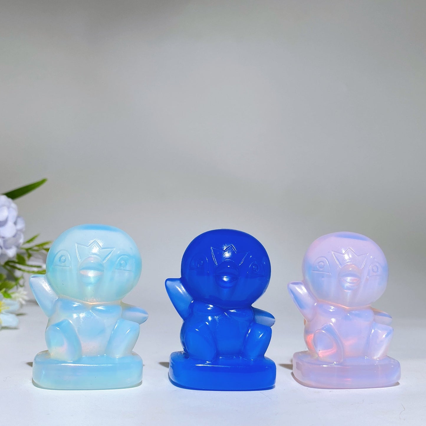 1.9" Crystal Pokemon Carving Crystal Healing Bulk Wholesale