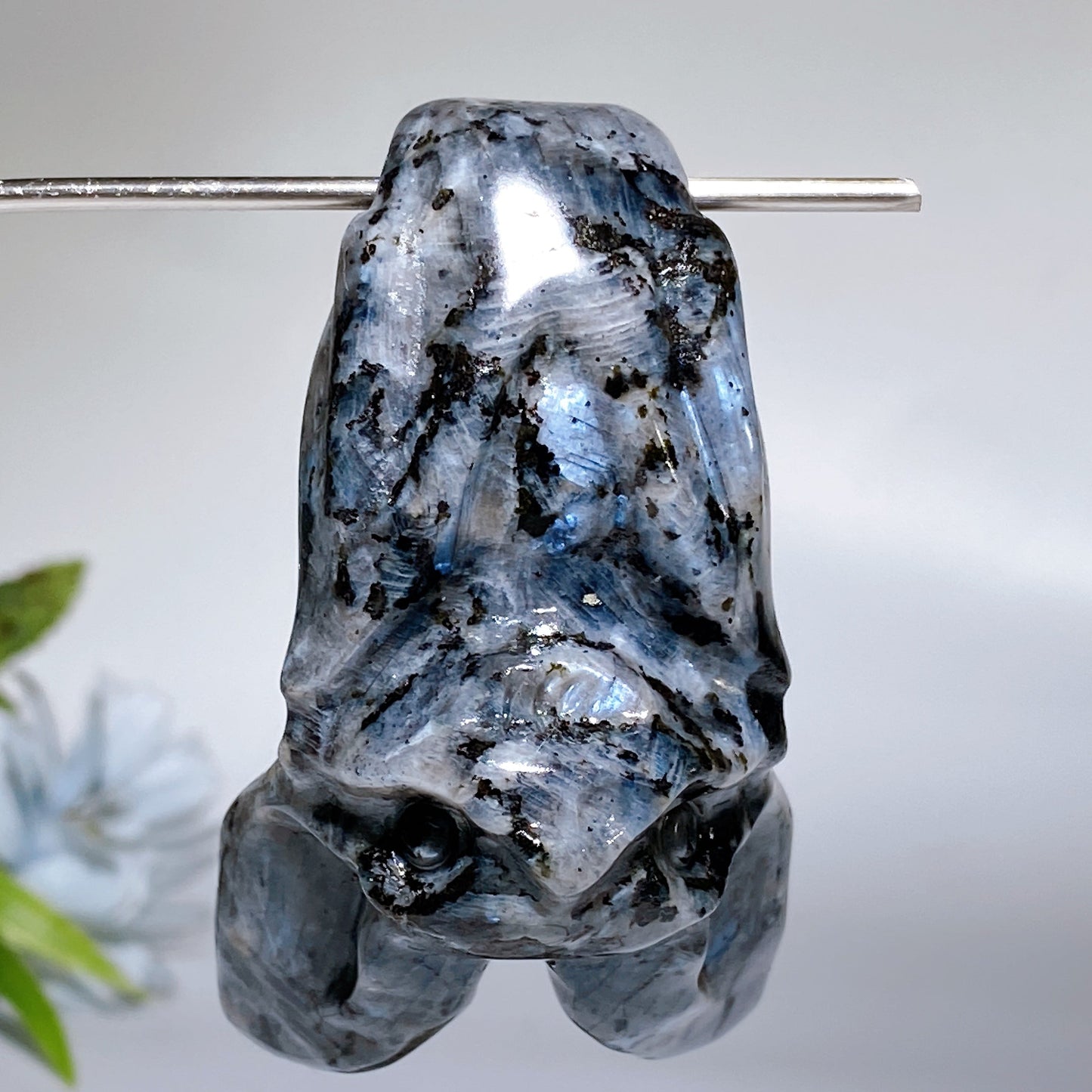 Crystal Bat Carving with Stand Free Form Crystal Healing Bulk Wholesale