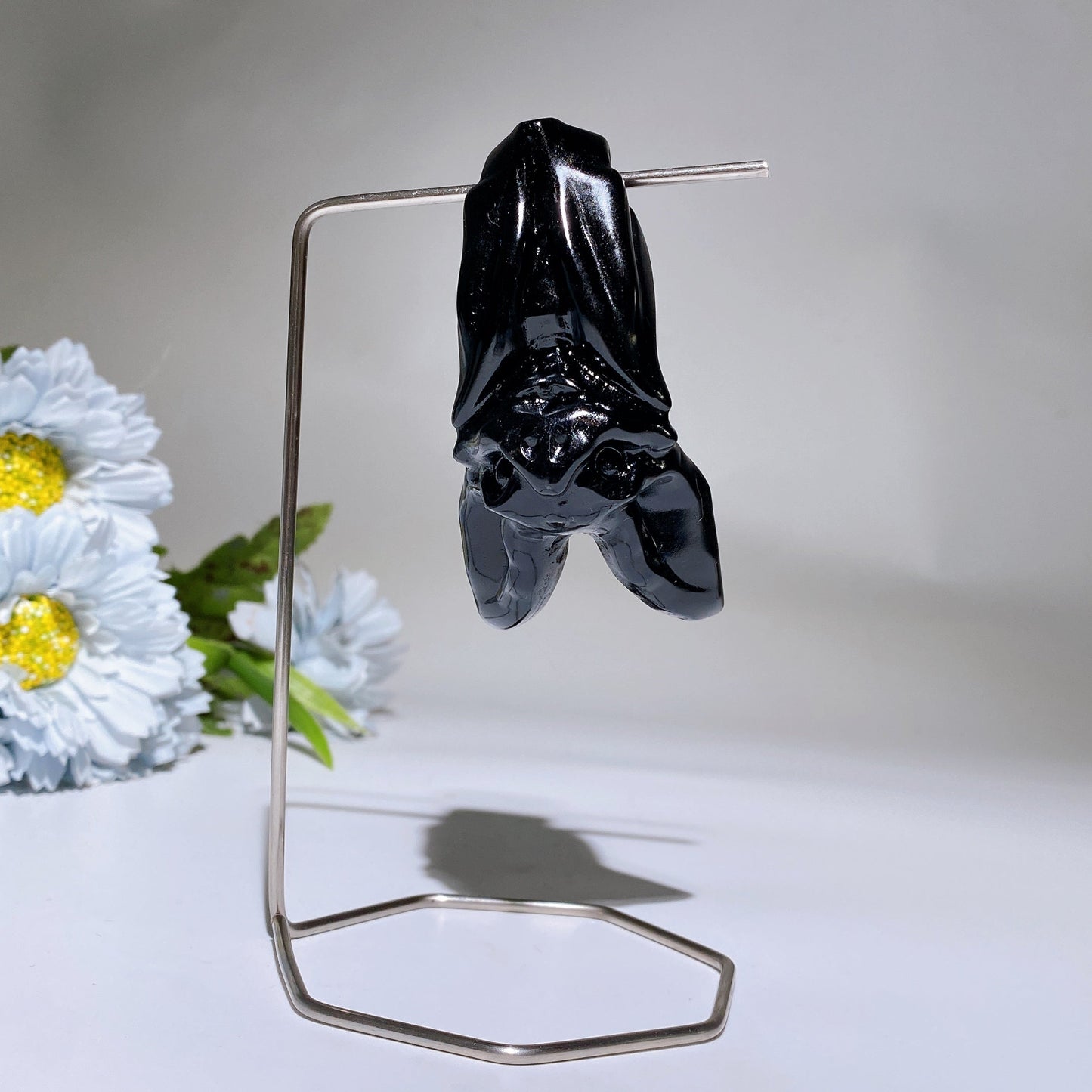 Crystal Bat Carving with Stand Free Form Crystal Healing Bulk Wholesale