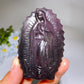3.1" Rainbow Obsidian Maria Carving Crystal Healing Bulk Wholesale