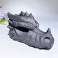 4.1" Schungite Dragon Head Carving Crystal Healing Bulk Wholesale