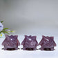 1.1" Purple Mica Gengar Pokemon Carving Crystal Healing Bulk Wholesale