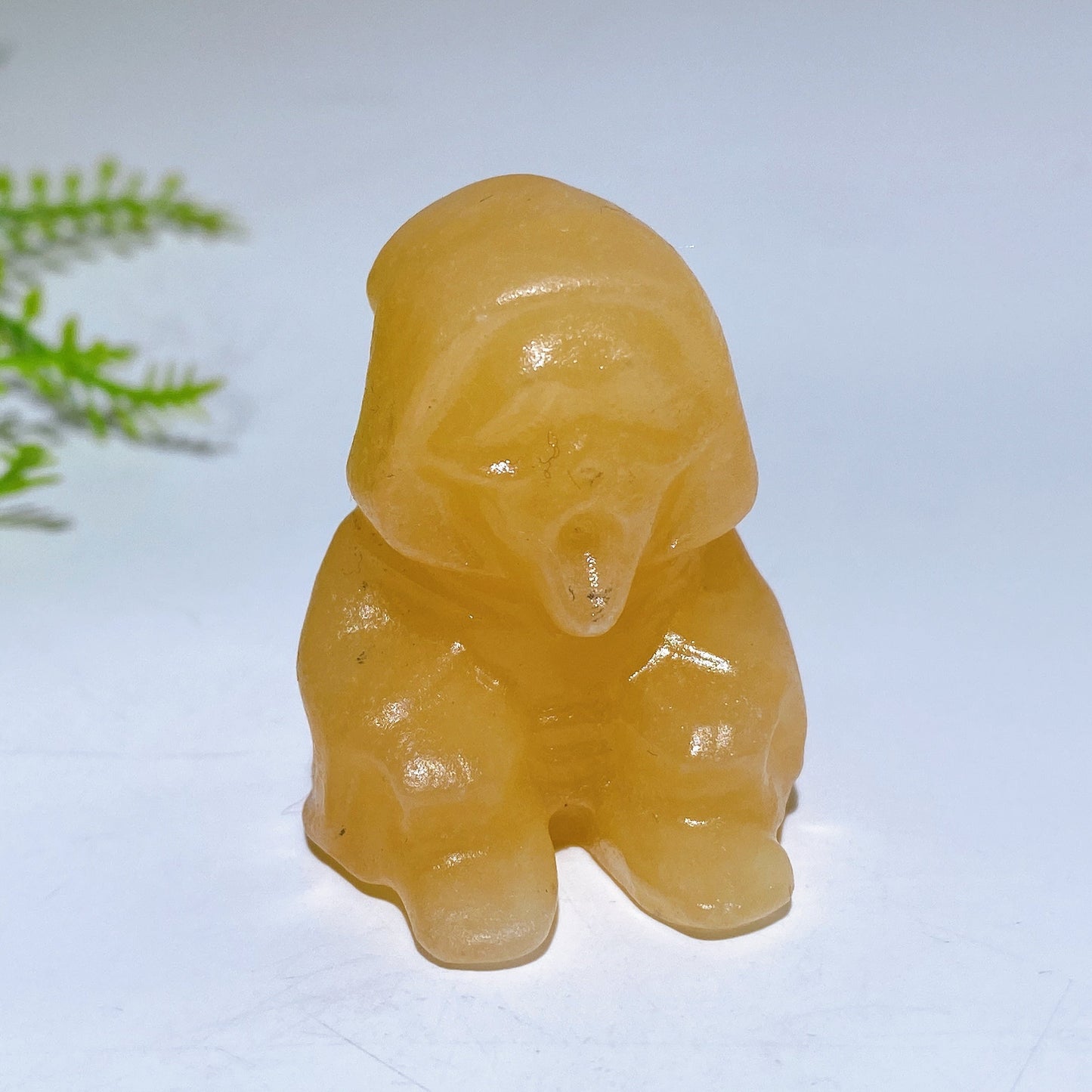 1.6" Crystal Ghost Carving Crystal Healing Bulk Wholesale