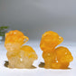 1.2" Golden Healer Vulpix Pokemon Carving Crystal Healing Bulk Wholesale