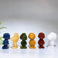 2.0" Mixed Crystal Peanuts Comic Character Carving Crystal Healing Bulk Wholesale 1 Set