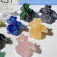 1.2" Mixed Crystal Mini Dragon Carvings Bulk Wholesale