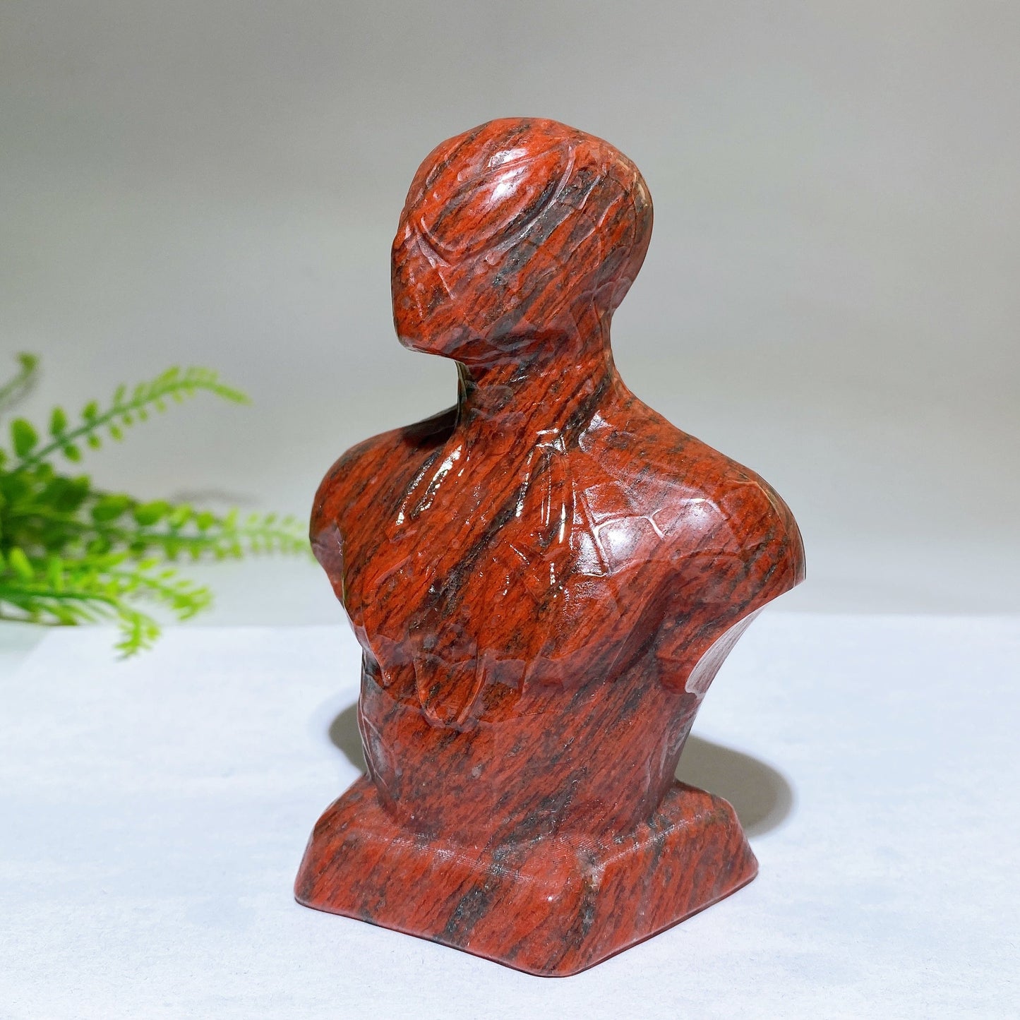 4.0" Natural Sesame Stone Spiderman Crystal Healing Carving Bulk Wholesale