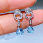 S925 Crystal Earrings Crystal Healing Bulk Wholesale