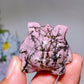 1.3" Rhodonite Gengar Carving Crystal Healing Bulk Wholesale