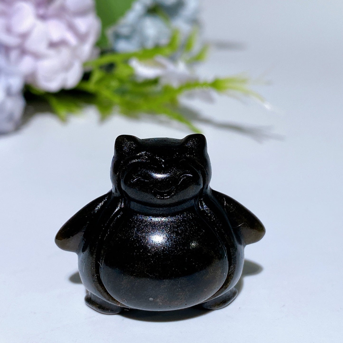 1.2" Crystal Snorlax Carving Crystal Healing Bulk Wholesale