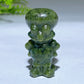 1.6" Natural Mixed Crystal SpongeBob Character Carving 5 Pieces Crystal Healing Bulk Wholesale