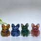 1.6" Natural Crystal Bat Carving Crystal Healing Bulk Wholesale