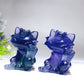 2.1" Fluorite Pokemon Carving Crystal Healing Bulk Wholesale