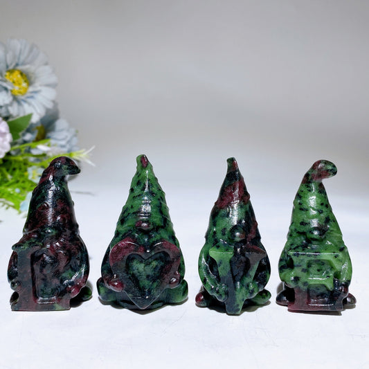 2.4" Crystal Dwarf with LOVE Letter Carving Crystal Healing Bulk Wholesale