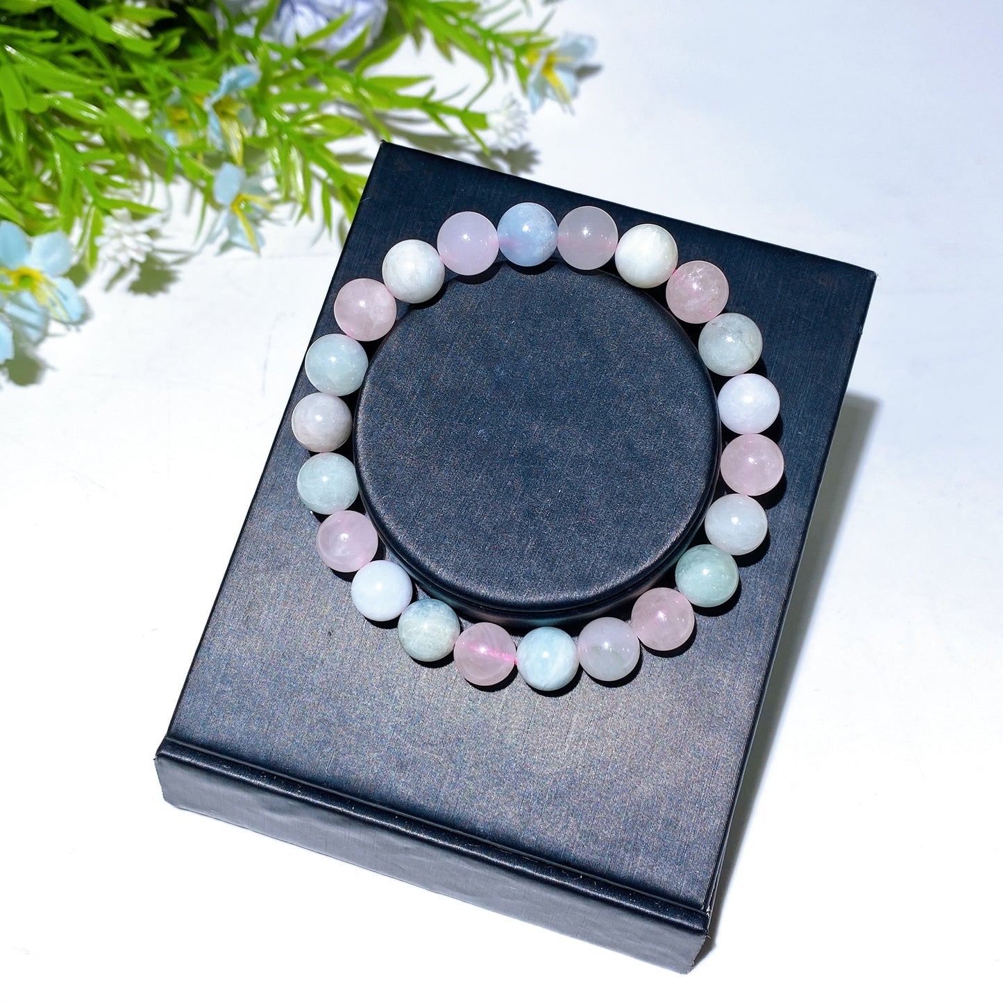 8mm Morganite Bracelet Crystal healing Bulk Wholesale