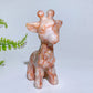 3.1" Natural Crystal Giraffe Carving Crystal Healing Bulk Wholesale