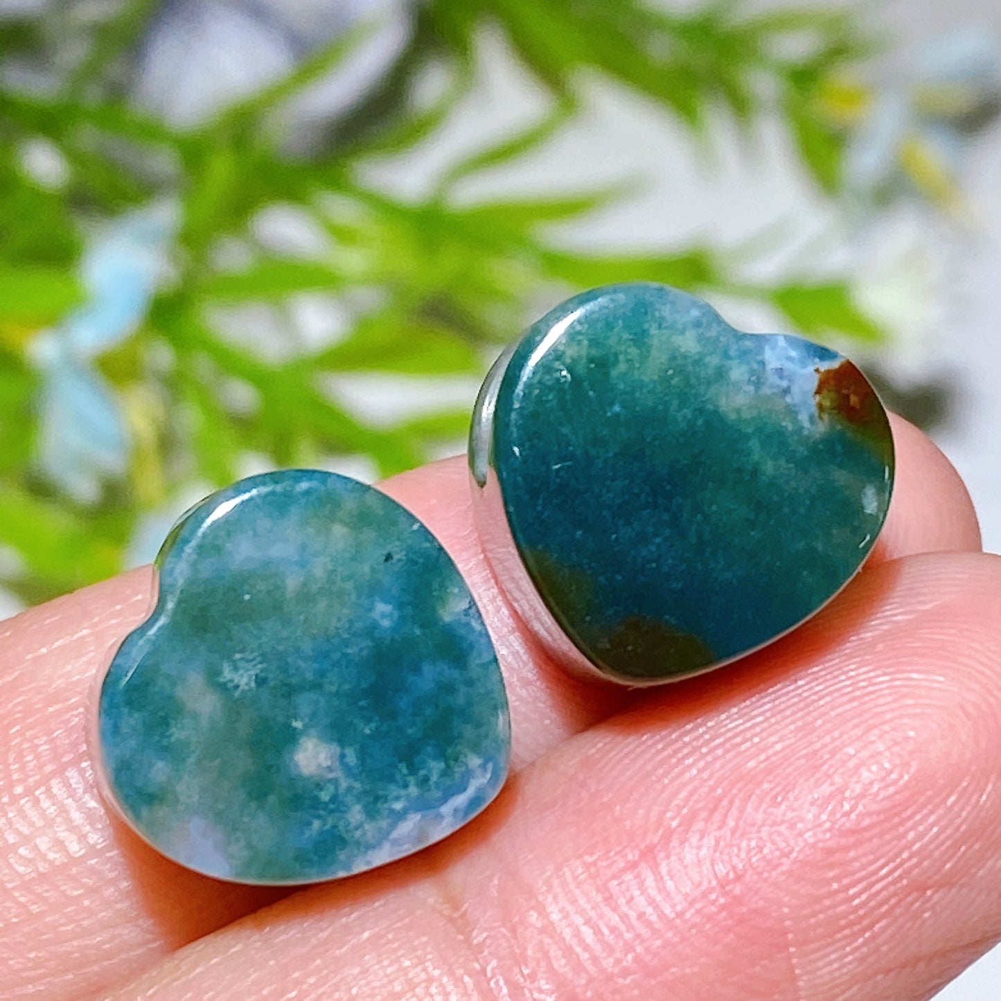 14mm Drilled Crystal Heart for Jewelry DIY Crystal Healing Bulk Wholesale