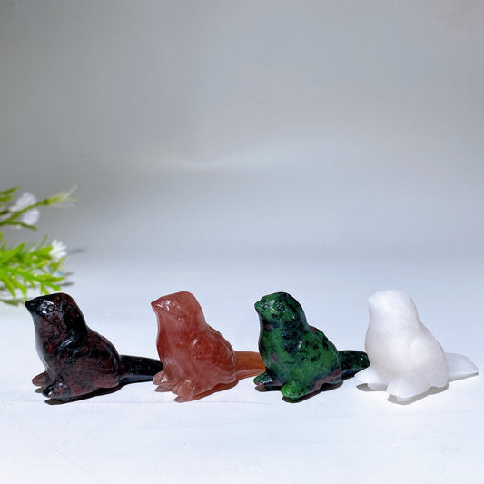 1.7" Crystal Bird Carving Crystal Healing Bulk Wholesale
