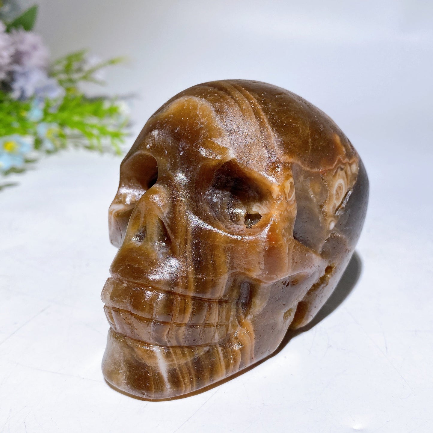 3.4"-3.7" Crystal Skull Carving Crystal Healing Bulk Wholesale