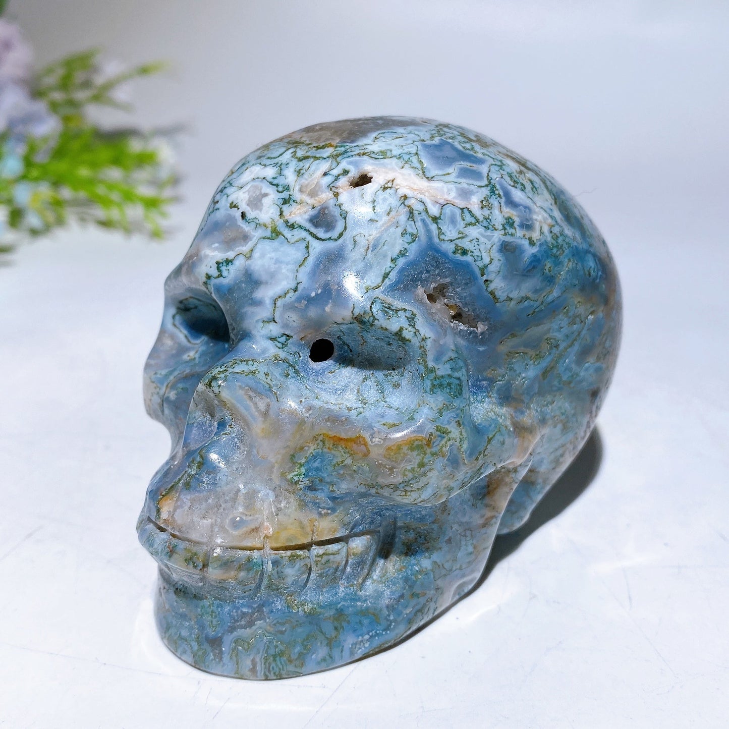 3.4"-3.7" Crystal Skull Carving Crystal Healing Bulk Wholesale