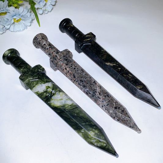 30cm Crystal Sword Carving Crystal Healing Bulk Wholesale