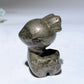 1.5" Crystal Deer Carving Crystal Healing Bulk Wholesale