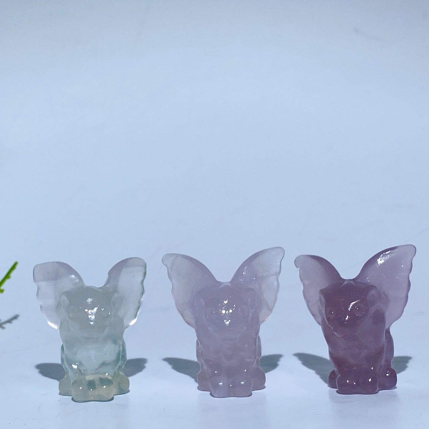 1.2" Natural Carystal Gargoyle Carving Crystal Healing Bulk Wholesale