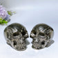 1.9“ Pyrite Skull Carving Crystal Healing Bulk Wholesale