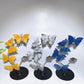 21cm Natrual Butterfly Sphere Holder Crystal Healing Bulk Wholesale