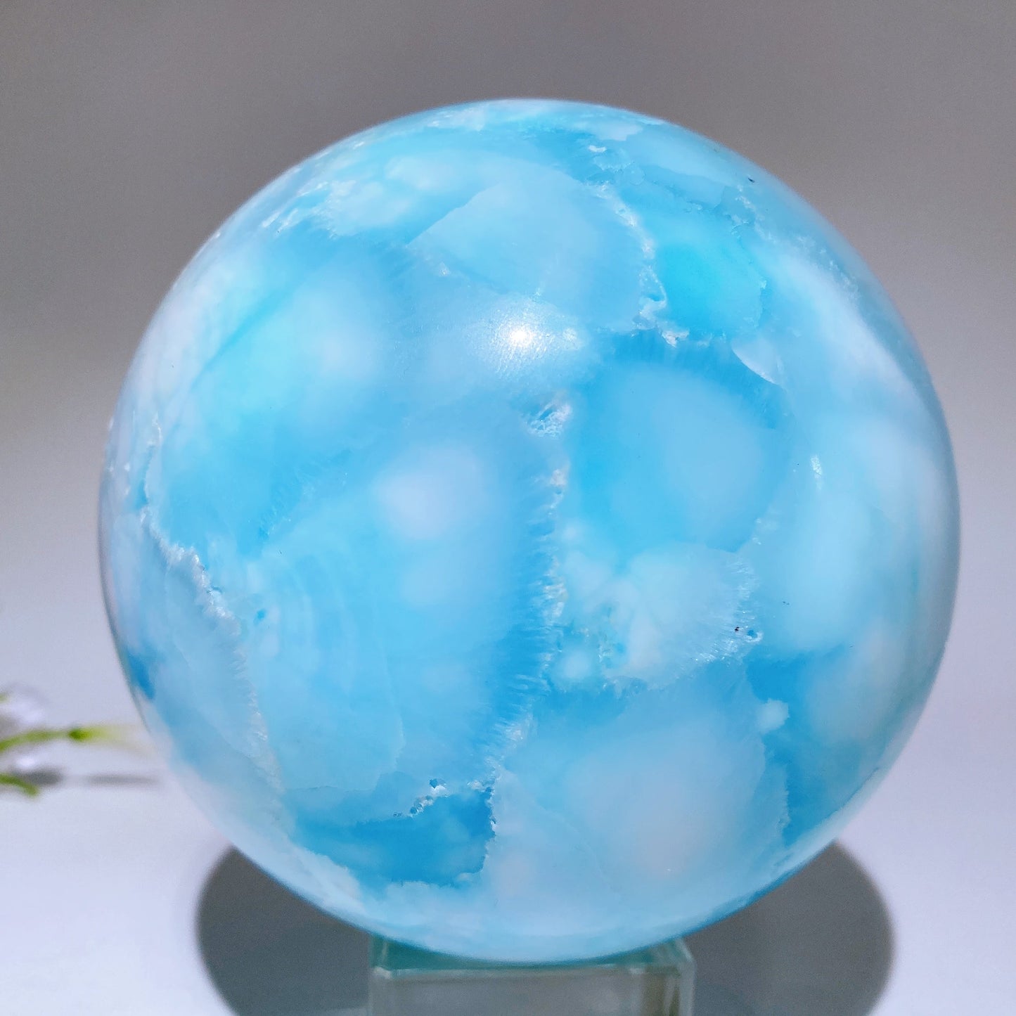 10.5cm Large Unique Hemimorphite Sphere Crystal Healing Bulk Wholesale