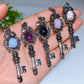 Silver Crystal Key Pendant Crystal Healing Bulk Wholesale