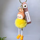 Resin Plush Labubu Key Chain Crystal Healing Bulk Wholesale