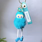 Resin Plush Labubu Key Chain Crystal Healing Bulk Wholesale