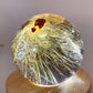 62mm Unique Golden Rutilated in Smoky Quartz Sphere Crystal Healing Bulk Wholesale