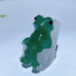 1.6" Natural Crystal Frog in Chair Carving Crystal Healing Bulk Wholesale