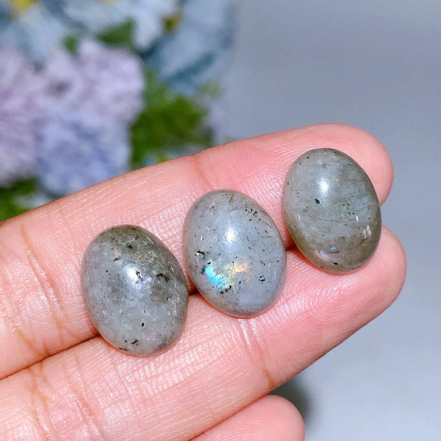 15mm Crystal oval Cabochon for Jewelry DIY Crystal Healing Bulk Wholesale