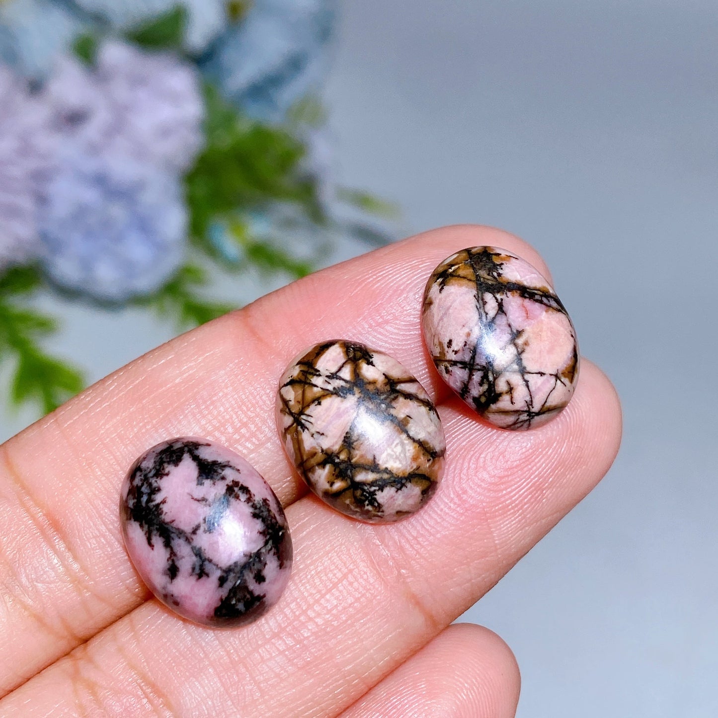 15mm Crystal oval Cabochon for Jewelry DIY Crystal Healing Bulk Wholesale