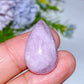 20-24mm UV Reactive Kunzite Drop Shape Cabochon for Jewelry DIY Crystal Healing Bulk Wholesale