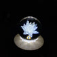 Wooden Lotus Spinning Lamp Stand Crystal Healing Bulk Wholesale