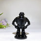 3.4" Black Obsidian Buzz Lightyear Carving Crystal Healing Bulk Wholesale