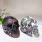 3.7"-3.9" Garnet Shell Stone Skull Carving Crystal Healing Bulk Wholesale
