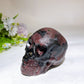 3.7"-3.9" Garnet Shell Stone Skull Carving Crystal Healing Bulk Wholesale